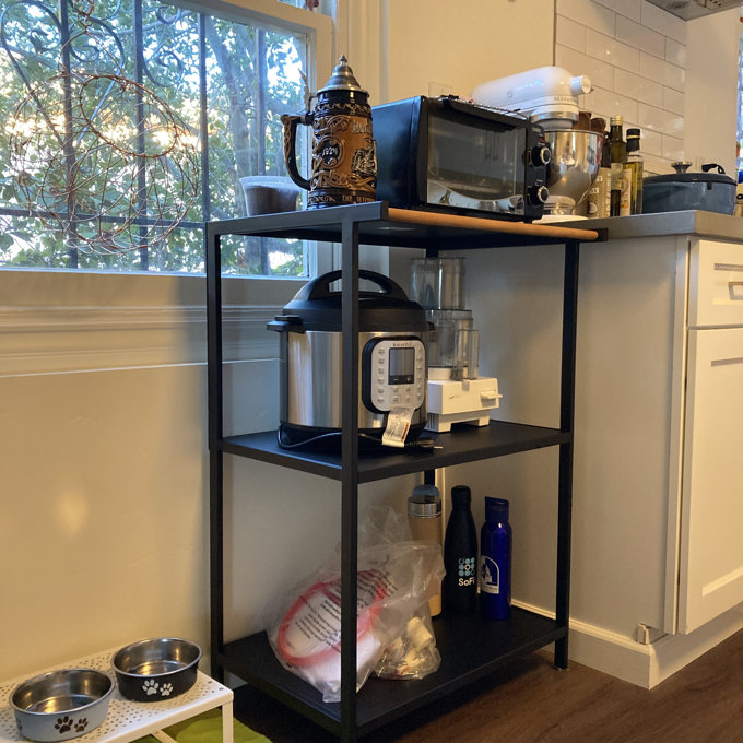 Yamazaki Home 3-Tiered Storage Rack - Kitchen Shelf Organizer